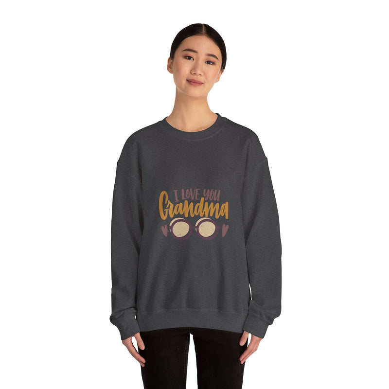 I Love You Grandma Sweatshirt | Cozy Unisex Heavy Blend Crewneck