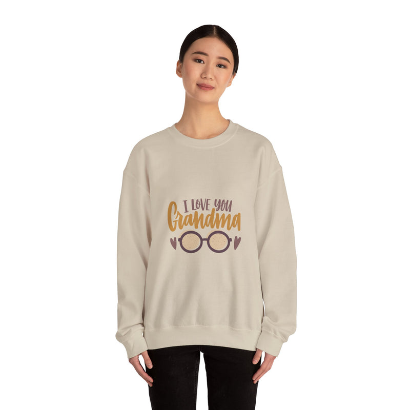 I Love You Grandma Sweatshirt | Cozy Unisex Heavy Blend Crewneck