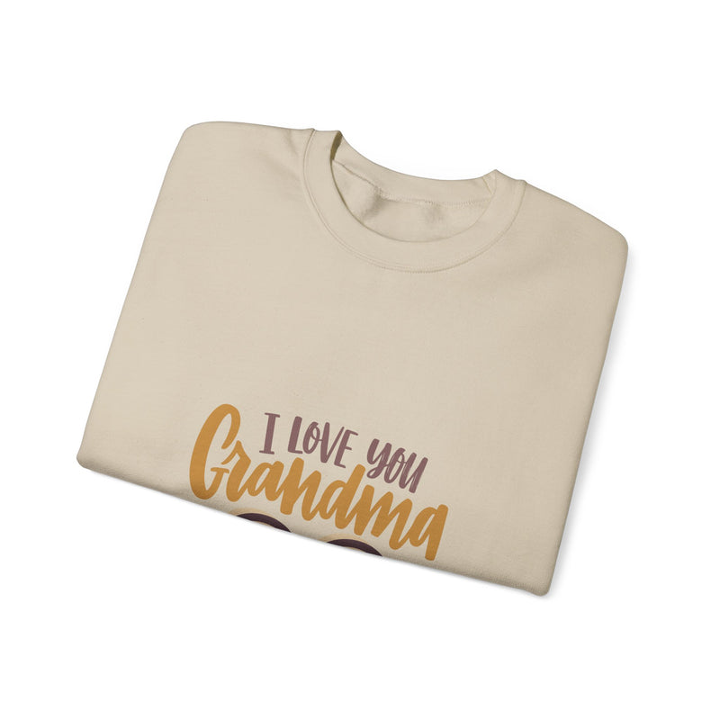 I Love You Grandma Sweatshirt | Cozy Unisex Heavy Blend Crewneck
