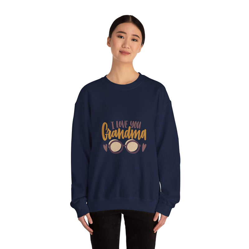 I Love You Grandma Sweatshirt | Cozy Unisex Heavy Blend Crewneck