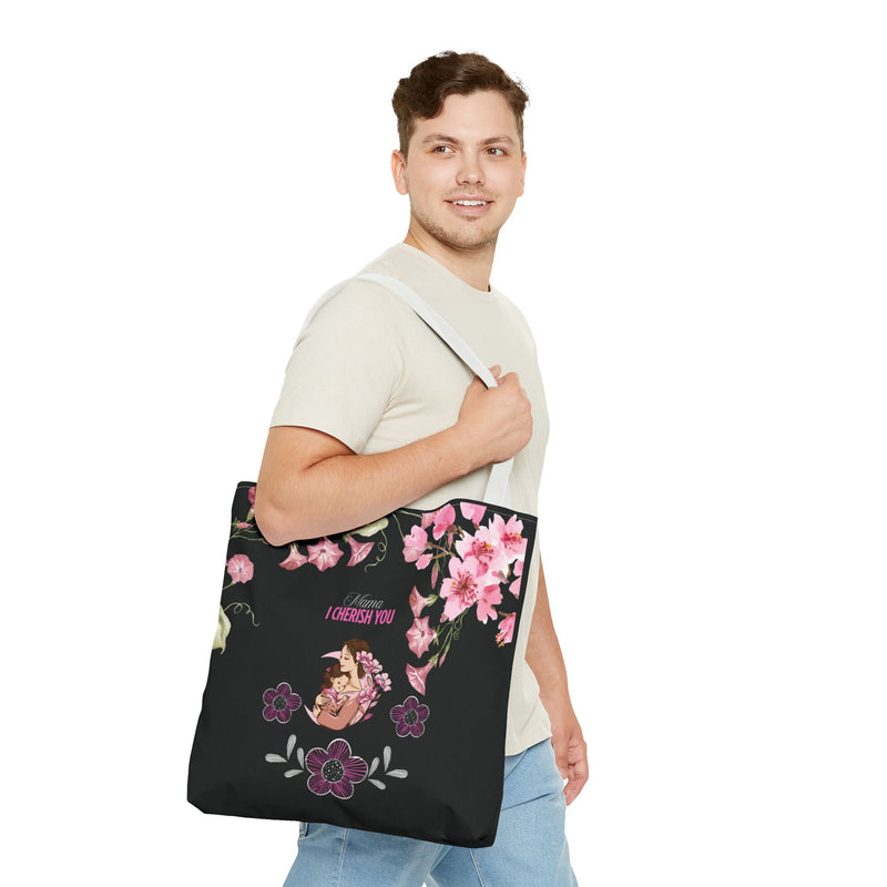 Mother's Day Tote Bag - Flowers Blooming for Mom