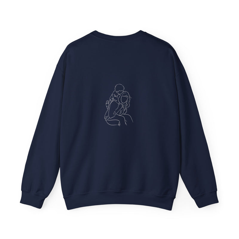 Leopard Print Mama Crewneck Sweatshirt - Stylish & Comfortable